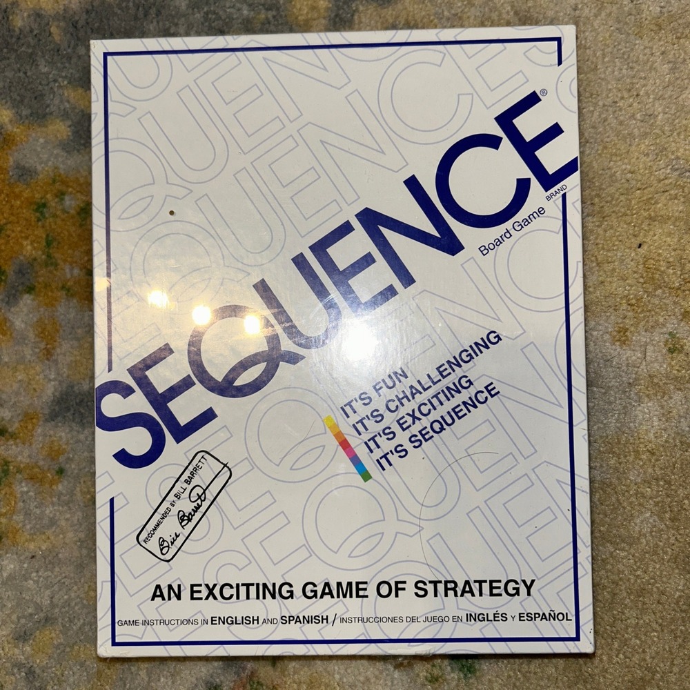 Jax Sequence Board Game Strategy Family Card Game Factory Sealed Item 8002